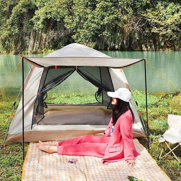 Fully Automatic Speed Beach Camping Tent Rain Proof Multi Person Camping - OFEBHS.PT