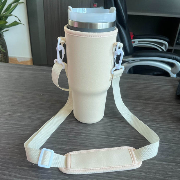 Handle Mug Ice Cream Cup Cover Outdoor Portable - OFEBHS.PT