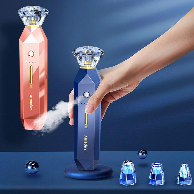 2-IN-1 Blackhead Remover Vacuum Pore Cleaner Acne Remover Mist Facial Sprayer Skin Mouisture Nose Face Deep Cleansing Skin Care - OFEBHS.PT