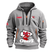 Men's Amazon Multi Pocket Zipper Hoodie - OFEBHS.PT