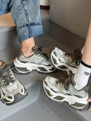 Breathable Chunky Platform Sneakers - OFEBHS.PT