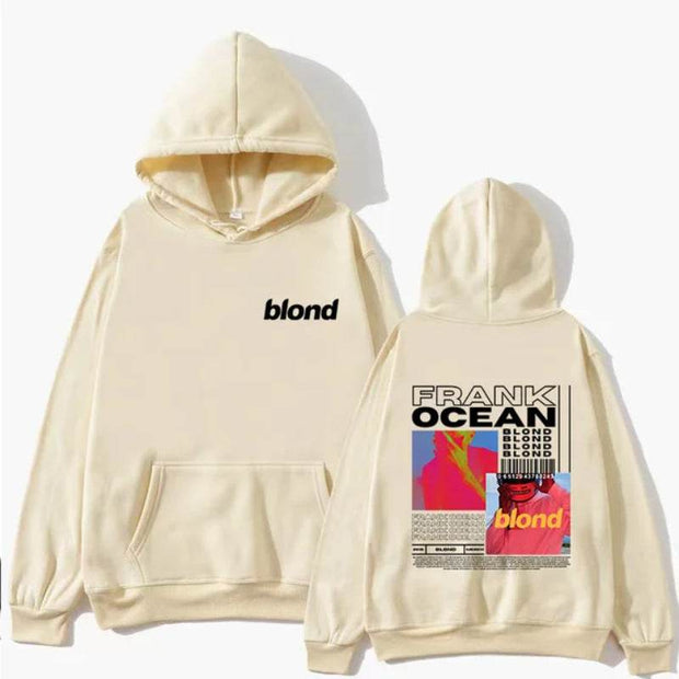 Frank Ocean Merch Sweatshirt Blonde album Hoodie men - OFEBHS.PT