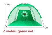 Golf Practice Net Tent Golf Hitting Cage Garden Grassland Practice Tent Golf Training Equipment Mesh Outdoor - OFEBHS.PT