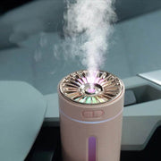 Wireless Air Humidifier Colorful Lights Mute Ultrasonic USB Fogger Diffuser Purifier 800mAh Rechargeabl Cool Mist Maker For Car - OFEBHS.PT