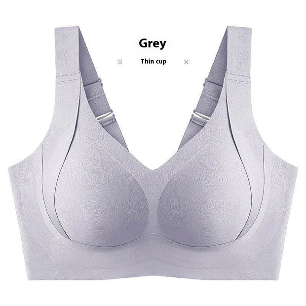 Bra Full Cup Large Size Seamless Thin Underwear - OFEBHS.PT