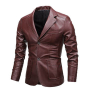 Men's Slim Fit Lapel Versatile Jacket - OFEBHS.PT