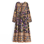 Tassel Bohemian vacation style long dress for women - OFEBHS.PT