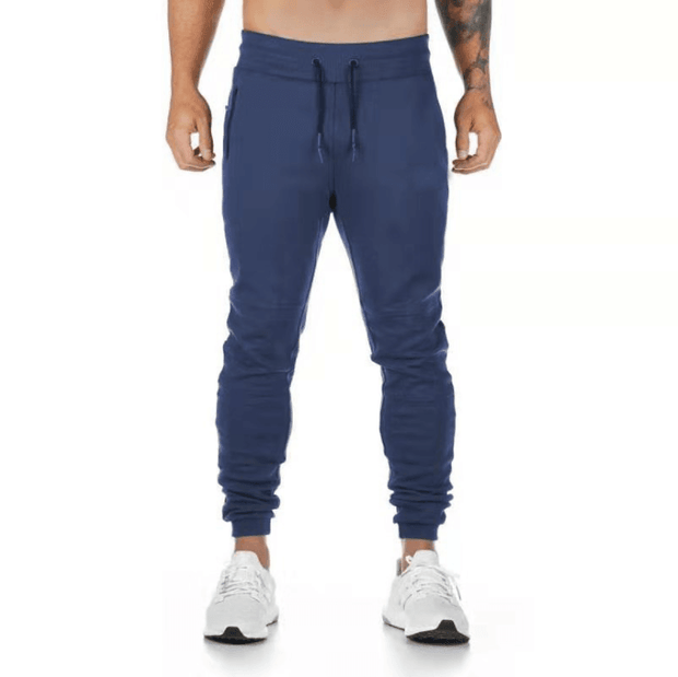 Joggers Sweatpants Men Casual Pants Solid Color Gyms Fitness Workout Sportswear Trousers Autumn Winter Male Crossfit Track Pants - OFEBHS.PT