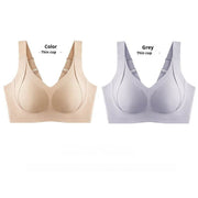 Bra Full Cup Large Size Seamless Thin Underwear - OFEBHS.PT