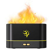 Flame Aroma Diffuser Air Humidifier Ultrasonic Cool Mist Maker Fogger Led Essential Oil Flame Lamp Difusor - OFEBHS.PT