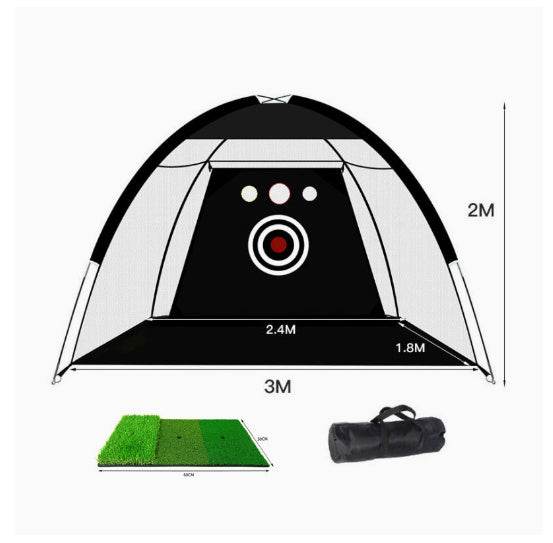 Golf Practice Net Tent Golf Hitting Cage Garden Grassland Practice Tent Golf Training Equipment Mesh Outdoor - OFEBHS.PT