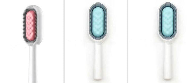 Hair Removal Comb With Disposable Wipes Sticker Cat - OFEBHS.PT