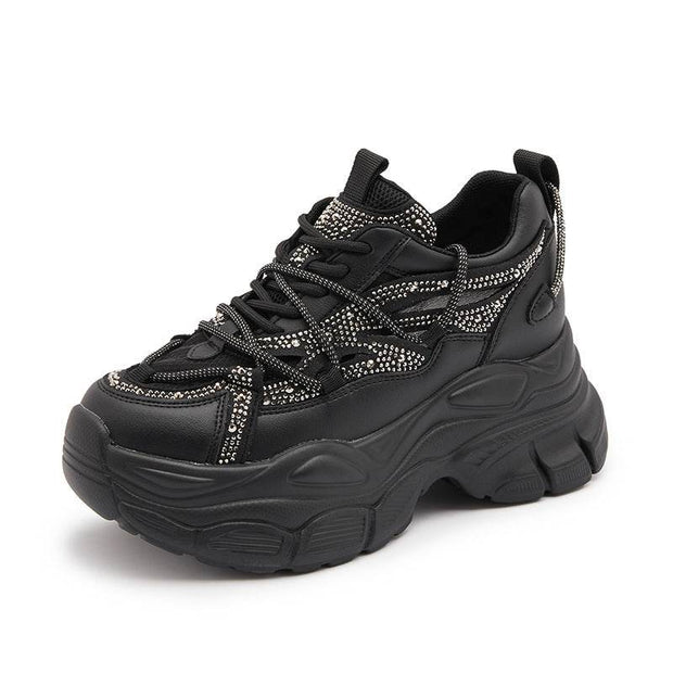 Thick Bottom Breathable Casual Daddy Shoes - OFEBHS.PT