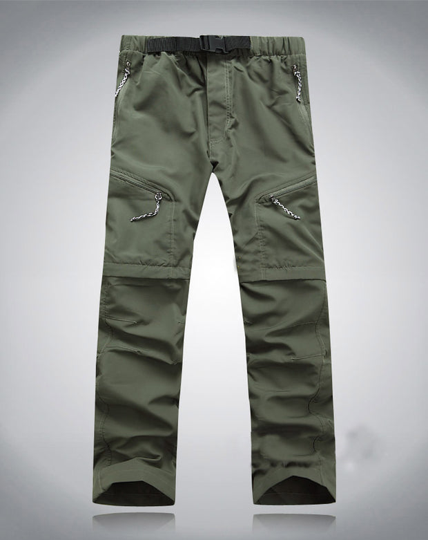 Men's Outdoor Quick Dry Removable Pants