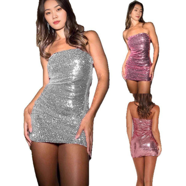 Fashion Sexy Net Celebrity Dress Women's Clothing - OFEBHS.PT