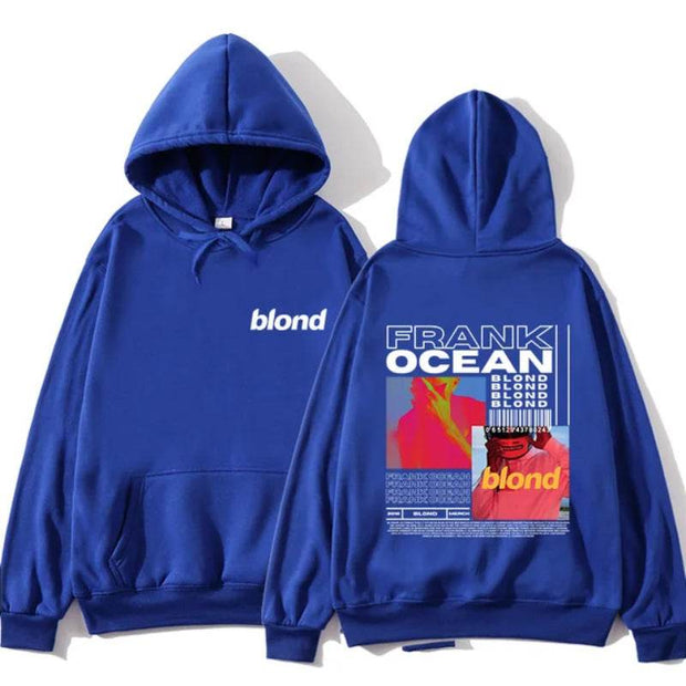 Frank Ocean Merch Sweatshirt Blonde album Hoodie men - OFEBHS.PT