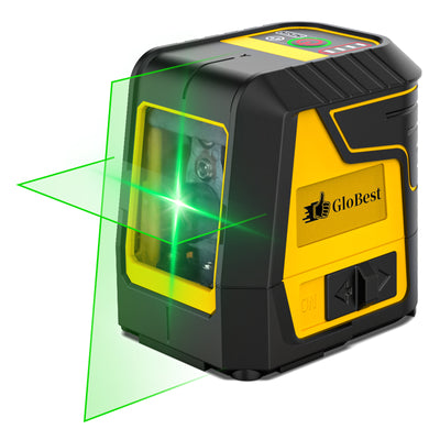Laser Level, Green Cross Line Laser Lever, With Self-leveling, Manual, Pulse Mode, Lazer Level Tool For Picture Hanging, Tiling, Includes 360 Degree Magnetic Base & Battery