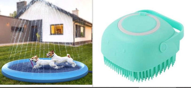 Thickened Pet Water Spray Mat Toy Outdoor Lawn Game Mat - OFEBHS.PT