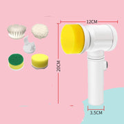Kitchen Supplies Multifunctional Brush Electric Scrubber Rechargeable Dishwashing Brush Automatic Range Hood Stove - OFEBHS.PT