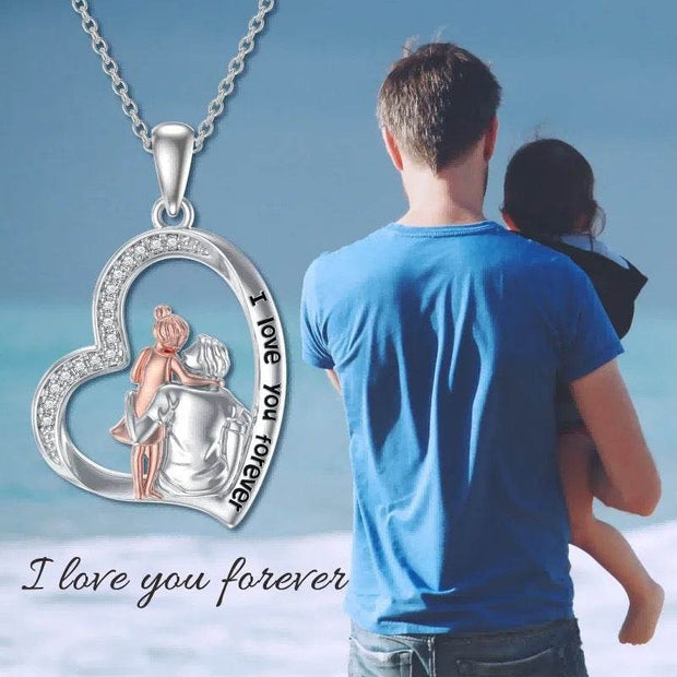Two-Tone Fashion Short Necklace S925 Pendant - OFEBHS.PT