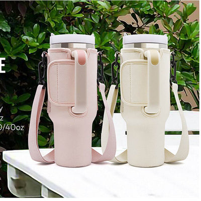 Handle Mug Ice Cream Cup Cover Outdoor Portable - OFEBHS.PT