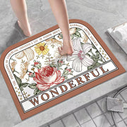 Diatom Oil Bathroom Mat Water-absorbing Quick-drying Non-slip Mat