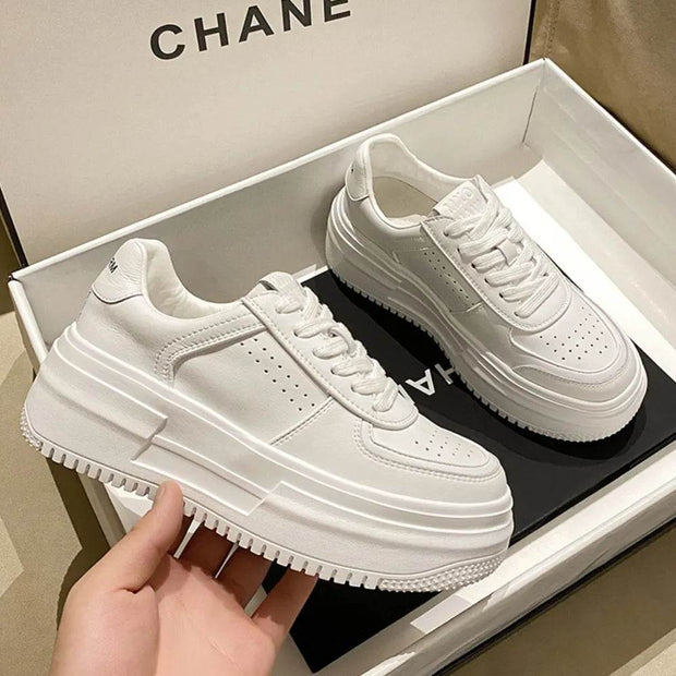 Lace Up Platform Sneakers - OFEBHS.PT