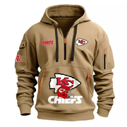 Men's Amazon Multi Pocket Zipper Hoodie - OFEBHS.PT