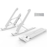 Universal Laptop Stand Adjustable Notebook Holder for Macbook Non-slip Foldable Cooling Base Bracket for Laptop/Tablet/phone - OFEBHS.PT