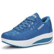 Lace Up Rocker Sole Sneakers - OFEBHS.PT