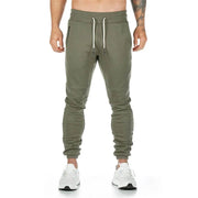 Joggers Sweatpants Men Casual Pants Solid Color Gyms Fitness Workout Sportswear Trousers Autumn Winter Male Crossfit Track Pants - OFEBHS.PT