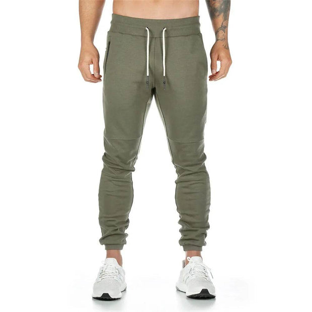 Joggers Sweatpants Men Casual Pants Solid Color Gyms Fitness Workout Sportswear Trousers Autumn Winter Male Crossfit Track Pants - OFEBHS.PT