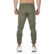 Joggers Sweatpants Men Casual Pants Solid Color Gyms Fitness Workout Sportswear Trousers Autumn Winter Male Crossfit Track Pants - OFEBHS.PT