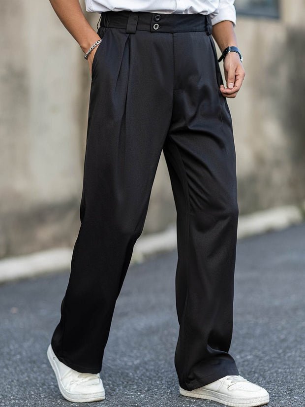 Men's Trousers Loose Casual Wide Waist - OFEBHS.PT