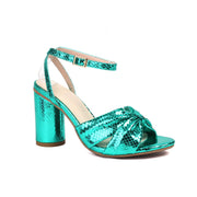 High Heel Plus Size Peep Toe Ankle Buckle Sandals - OFEBHS.PT