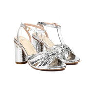 High Heel Plus Size Peep Toe Ankle Buckle Sandals - OFEBHS.PT