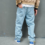 Men's Jeans Worn Stretch Slim Fit - OFEBHS.PT