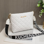 Small Messenger Bag For Women Trend Lingge Embroidery Female Shoulder Bags Fashion Chain Ladies Crossbody Purse