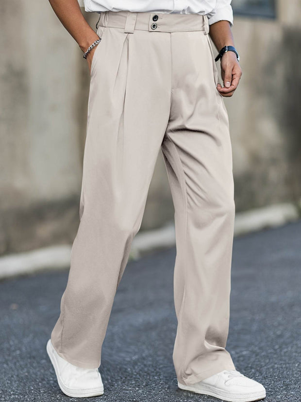 Men's Trousers Loose Casual Wide Waist - OFEBHS.PT