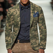 Leisure Suits For Men Digital Printing Western Style Fashionable Jacket - OFEBHS.PT