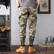 Camouflage Cargo Pants Men's Trousers With Pockets Fashion Casual Loose Tapered Pants - OFEBHS.PT