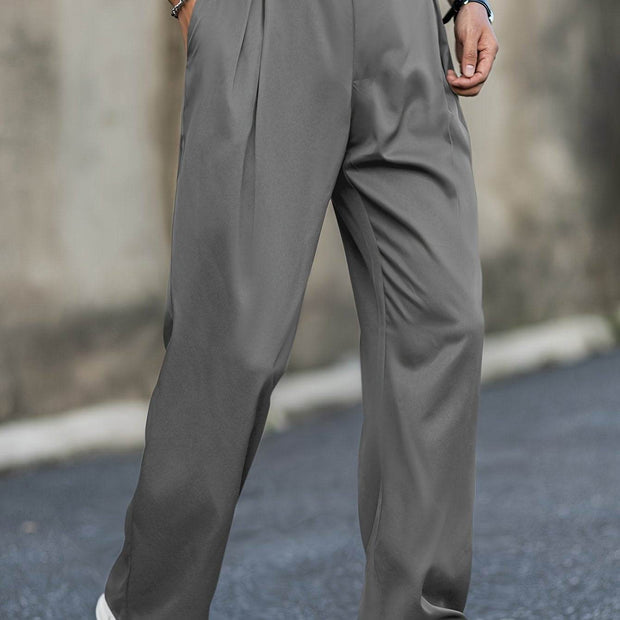 Men's Trousers Loose Casual Wide Waist - OFEBHS.PT