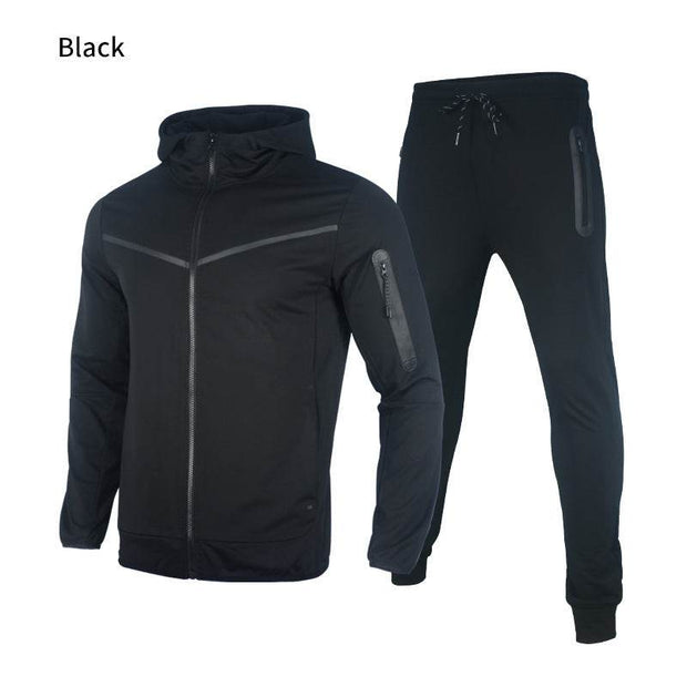 Hooded Sports Leisure Suit Men's Suit - OFEBHS.PT