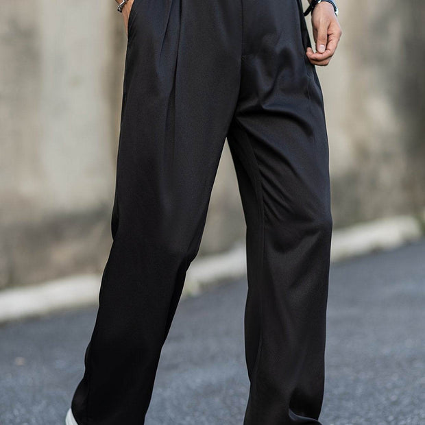 Men's Trousers Loose Casual Wide Waist - OFEBHS.PT