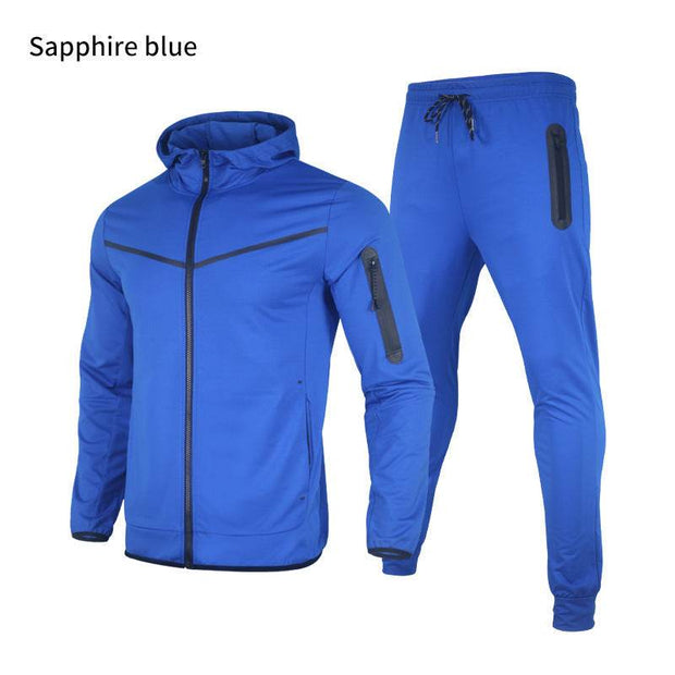 Hooded Sports Leisure Suit Men's Suit - OFEBHS.PT