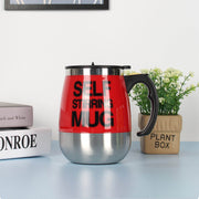 Electric Self Stirring Coffee Mug Cup Stainless Steel Automatic Self Mixing & Spinning Home Office Travel Mixer Milk Whisk Cup - OFEBHS.PT
