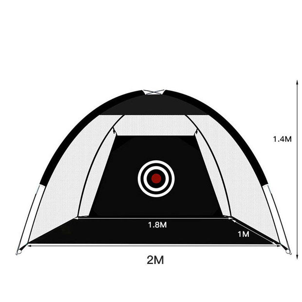 Golf Practice Net Tent Golf Hitting Cage Garden Grassland Practice Tent Golf Training Equipment Mesh Outdoor - OFEBHS.PT