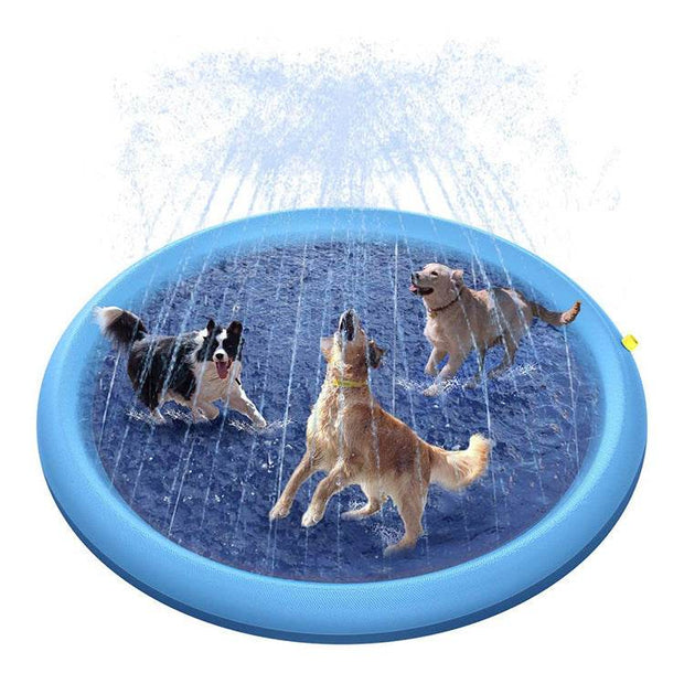 Thickened Pet Water Spray Mat Toy Outdoor Lawn Game Mat - OFEBHS.PT
