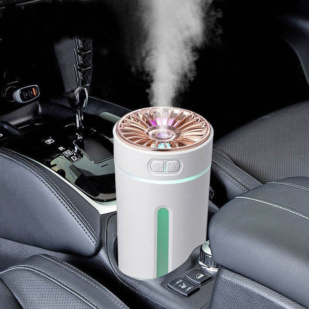 Wireless Air Humidifier Colorful Lights Mute Ultrasonic USB Fogger Diffuser Purifier 800mAh Rechargeabl Cool Mist Maker For Car - OFEBHS.PT
