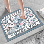 Diatom Oil Bathroom Mat Water-absorbing Quick-drying Non-slip Mat